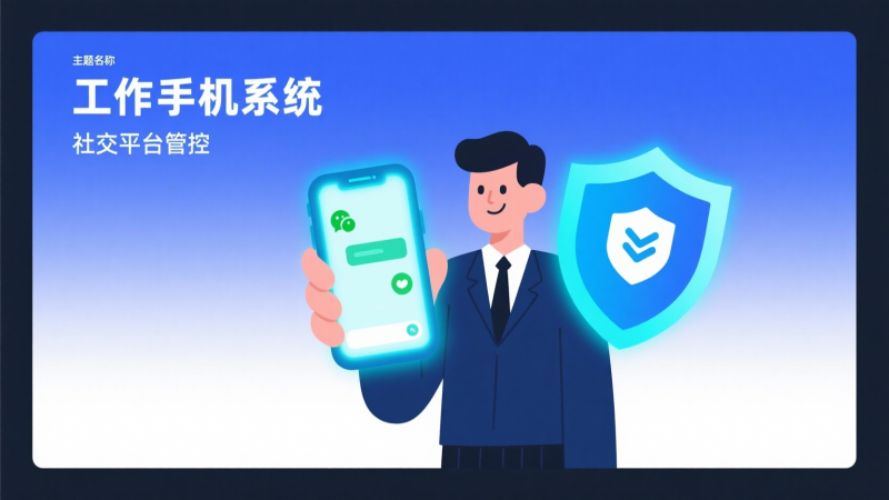 员工私藏客户、飞单不断?这款工作手机让中小企业管理者躺平管团队!